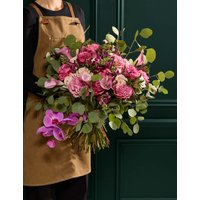 M&S Flower Market Luxury Pink Rose & Orchid Bouquet