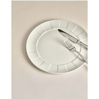 M&S X Kelly Hoppen Textured Dinner Plate Taupe