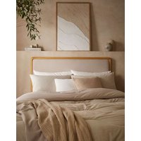 Night Lark Soft Weave 10.5 Tog Coverless Duvet Set Oatmeal