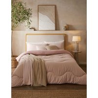 Night Lark Soft Weave 10.5 Tog Coverless Duvet Set Light Pink