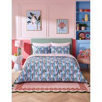 Night Lark Eleanor Bowmer 10.5 Tog Coverless Duvet Set Light Blue