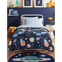 Night Lark 10.5 Tog Junior Coverless Duvet Set Navy