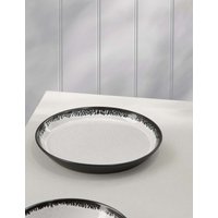 M&S X Tom Kerridge Reactive Glaze Side Plate Black