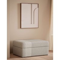 M&S X Kelly Hoppen Ottoman Storage Grey