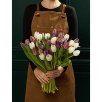 M&S Flower Market An Abundance of Pastel Tulips Bouquet