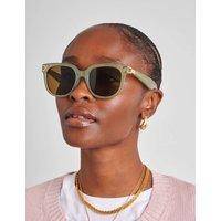 Katie Loxton Square Sunglasses Green