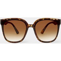 Katie Loxton Oversized Square Sunglasses Brown Mix