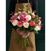M&S Flower Market Rose Lily & Eucalyptus Bouquet