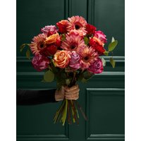 M&S Flower Market Orange & Purple Roses with Gerbera Bouquet