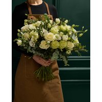 M&S Flower Market Rose Freesia & Eucalyptus Bouquet