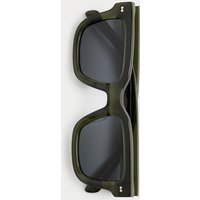 Autograph Chunky Polarised Sunglasses Olive