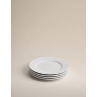 M&S Set of 4 Maxim Side Plates White