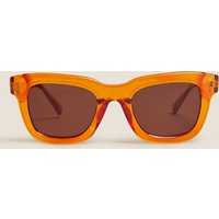 M&S Square Preppy Sunglasses Orange