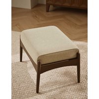 M&S Sherwood Dark Oak Footstool Natural