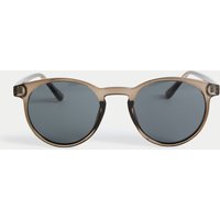 M&S Round Sunglasses Grey
