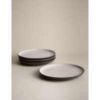 M&S Set of 4 Michigan Side Plates Grey