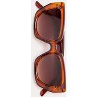M&S Square Buckle Aviator Sunglasses Orange