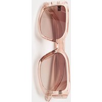 M&S Rectangle Chunky Sunglasses Nude