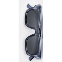M&S Chunky D-Frame Polarised Sunglasses Blue