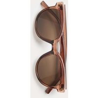 M&S Round Sunglasses Brown