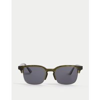 JAEGER Clubmaster Sunglasses Green Mix