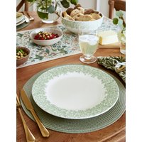 Morris & Co Set of 4 Morris & Co. Standen Dinner Plates Green