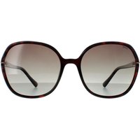 INVU Square Womens Warm Demi Brown Tortoise Polarized B2114 - One Size