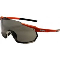 100 Percent Mens 61037-265-01 61037 57 265 01 Racetrap Sunglasses - Orange - One Size