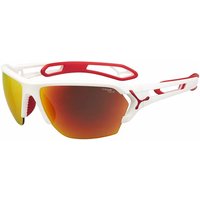Cebe Unisex Cébé S Track L Polycarbonate White Sunglasses - One Size