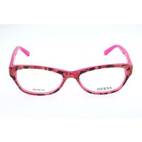 Guess Womens Cat-eye Eyeglasses Frames - Light Pink - One Size