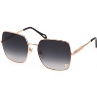 Just Cavalli Womens SJC031-600349 SJC031 60 600349 Sunglasses - Gold Metal - One Size