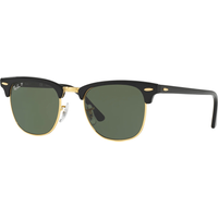 Ray-Ban Clubmaster RB3016 901/58 55 Polarised Sunglasses