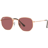 Ray-Ban Hexagonal RB3548N 9202AF Polarised Sunglasses