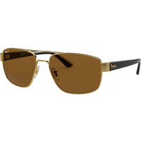 Ray-Ban RB3663 001/57 Polarised Sunglasses