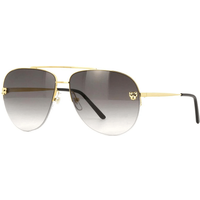 Cartier Panthere Pilot CT0065S 001 Sunglasses